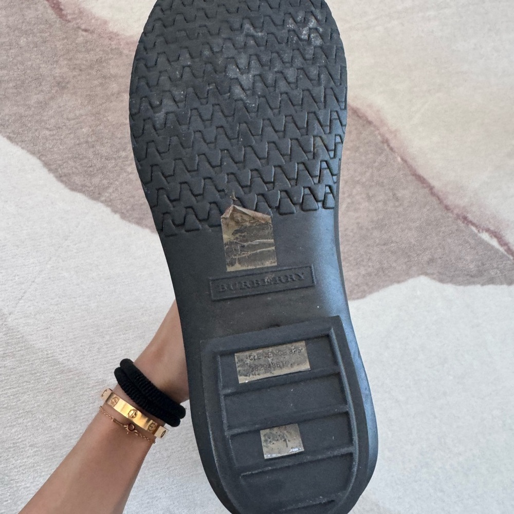 Burberry Plaid Rain Boots - Picture 5 of 6
